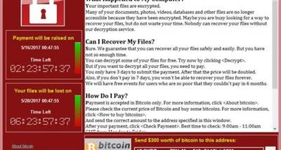 باج افزار WannaCrypt و راه های مقابله با آن